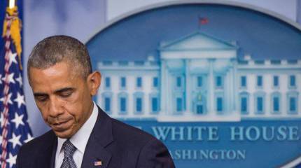 Человек со складным ножом перепугал Барака Обаму