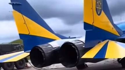 ВСУ восстановили истребитель МиГ-29 из пилотажной группы «Украинские соколы»