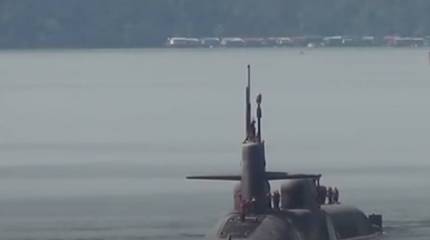 Западная пресса: Атомная подлодка ВМС США прибыла в Южную Корею впервые почти за 40 лет