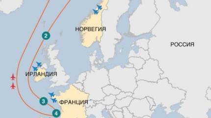Как НАТО "ловило" российские Ту-160 от Скандинавии до Пиренеев