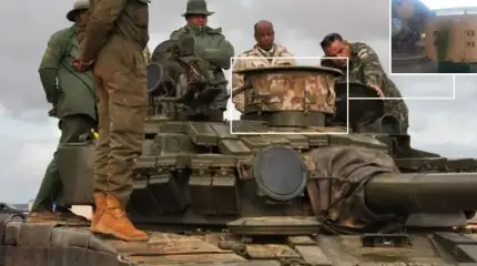 Очень необычный сирийский танк Т-72 