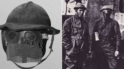 История танкового шлема