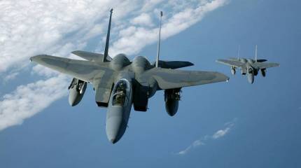 Американские F-15 возобновили полёты в Японии после крушения