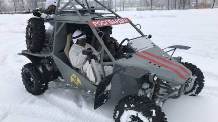 Багги «Чаборз-М3» примут участие в параде Победы