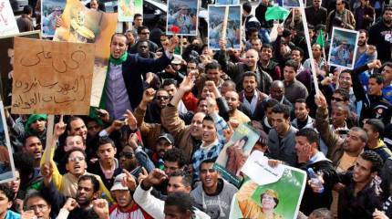 В Бенгази прошла массовая акция протеста против правления ПНС в Ливии