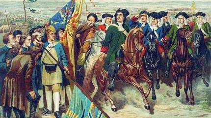 Разгром и пленение шведской армии под Полтавой