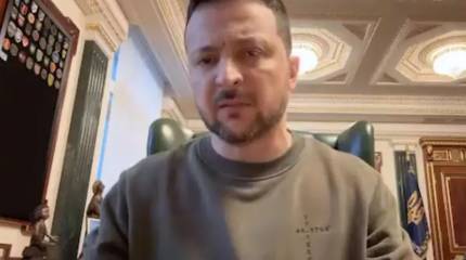 Зеленский: Ситуацию на Харьковском направлении лично контролирует главком Сырский