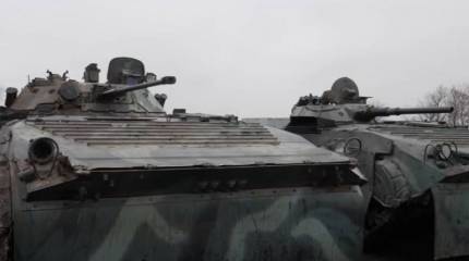 БМП-1 и БМП-2: гонки на полигоне и стрельба по целям