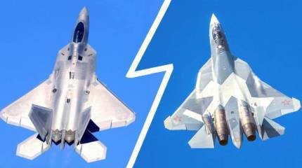 Су-57 против F-22: что будет, если «стелс» встретит «стелс»