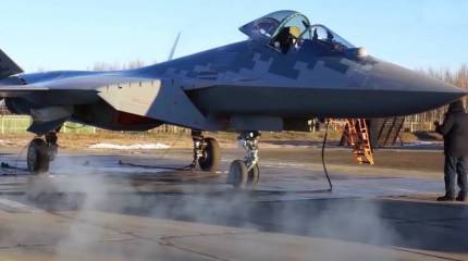 Названы сроки поступления в войска партии серийных истребителей пятого поколения Су-57