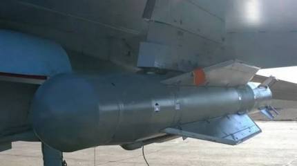 Российские ВКС нанесли удар на Авдеевском направлении управляемыми авиационными бомбами УПАБ-1500