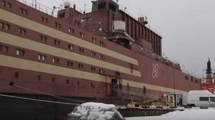 Плавучий атомный энергоблок "Академик Ломоносов" закончил испытания