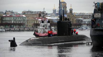 Первая серийная подлодка «Кронштадт» проекта 677 «Лада» вышла на ходовые испытания