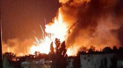 Американский спутник Worldview-2 провёл съёмку района Новой Каховки за три дня до удара ВСУ