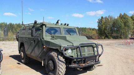 Новосибирские спецназовцы получили 10 морозоустойчивых «Тигров»