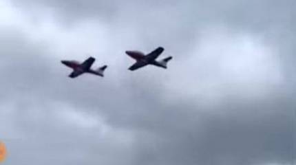 Самолёт канадской пилотажной группы упал на жилой квартал к северу от Ванкувера