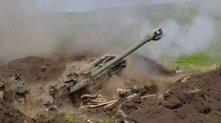 Украинская армия в очередной раз обстреляла жилые районы Донецка кассетными снарядами