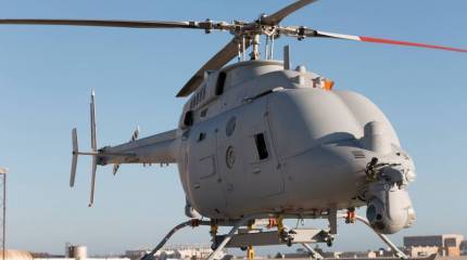 ВМС США приняли на вооружение беспилотный вертолет MQ-8C Fire Scout