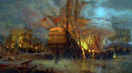 Славнейшая победа русского флота