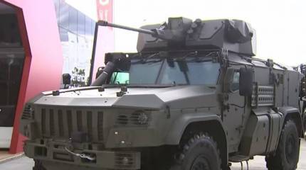 Российская десантируемая бронемашина «Тайфун-ВДВ» получила новую пушку
