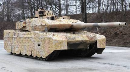 Израильскую систему активной защиты Trophy "примерят" на немецкие Leopard 2
