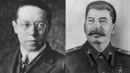 Сталин о культе личности Сталина