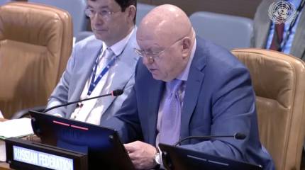 Постпред РФ при ООН Небензя: западные «единомышленники» знали о готовящейся атаке Израиля