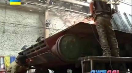 «Азов» строит собственную тяжёлую бронемашину