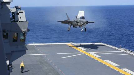 Впервые после Второй мировой войны: с японского авианосца взлетели самолёты