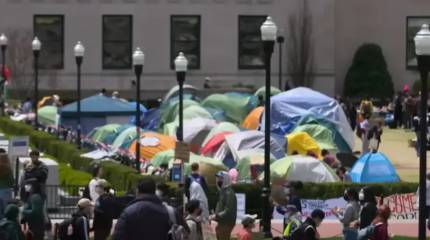 Демократия на марше: в университетах США задержали не менее 900 участников протестов против Израиля