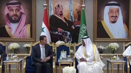 Опубликованы кадры приезда президента Сирии Башара Асада на саммит ЛАГ в Саудовскую Аравию