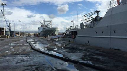 Россия открывает центр судоремонта в пункте МТО в сирийском порту Тартус