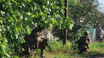 Посёлок Вершина на подступах к Артёмовску перешёл под контроль союзных сил