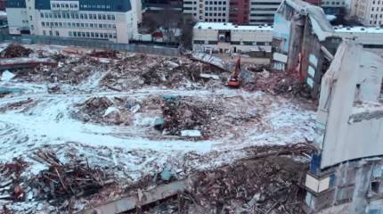 Демонтаж арены в Питере: что произошло на СКК «Петербургский»