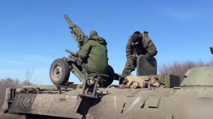 Миномётные расчеты ВДВ РФ уничтожили пехоту и огневые позиции ВСУ в районе села Вербовое на Запорожском направлении