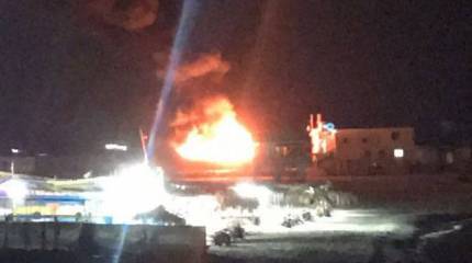 Ракетный удар по морскому порту Газы. Ответ на попытку прорыва границы