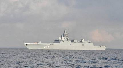 Фрегат «Адмирал Касатонов» вернулся в боевой состав Северного флота после планового обслуживания