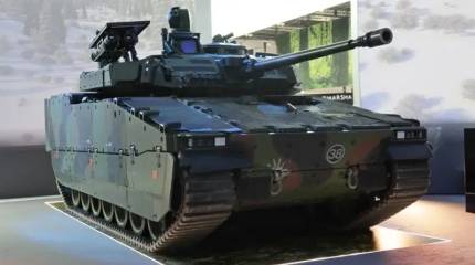 «Обойдут российские помехи»: шведская БМП CV90 получит антенны Landshield Plus
