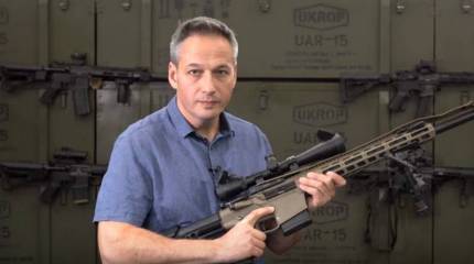 На Украине показали новую снайперскую винтовку собственной разработки UAR-10