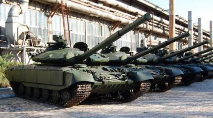 Нацгвардия Украины получила танки Т-64Б1м, предназначенные для отправки в Африку