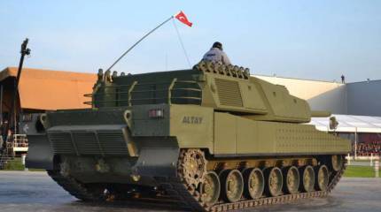 Фото нового турецкого ОБТ Altay