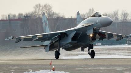 Партия многофункциональных истребителей Су-35С поступила на вооружение российских ВКС
