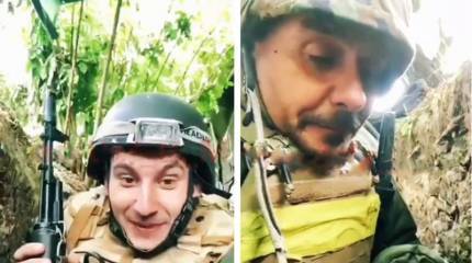 Передавшим по рации из окопов о том, что их  «располовинят»,  солдатам ВСУ в командном пункте посоветовали потерпеть