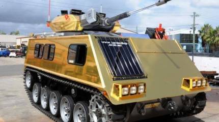 Гламурная броня: от «золотого» бронетранспортёра до «Кибертрака»