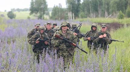 В Поволжье начались учения спецназа