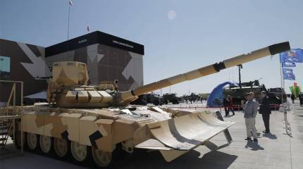 «Уралвагонзавод» представил версию танка Т-72 для уличных боев за рубежом