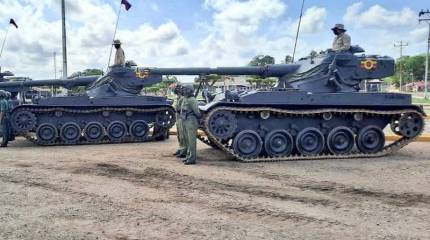 «Обошлись без советов из-за рубежа»: в Венесуэле вернули в строй лёгкие танки АМХ-13 С-90