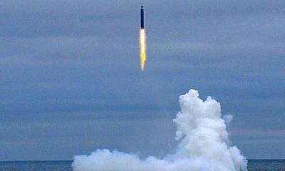 С крейсера "Юрий Долгорукий" было успешно запущено две "Булавы"