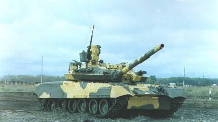 Омский «Барс»: опытный танк Т-80У-М1