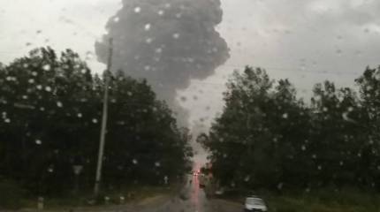 На военном арсенале под Ачинском снова прозвучали взрывы